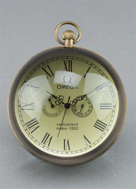 1882 omega ball clock.